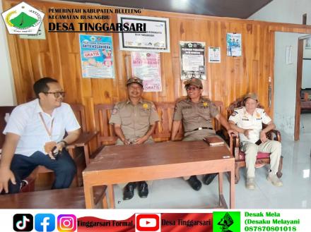 Sosialiasai Dari Satpol PP Kecamatan Busungbiu